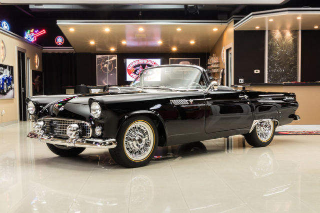 Frame Off, Rotisserie Restored! Ford 292ci V8, 3-Speed Manual, PS, PB, 2 Tops! 1955 Ford Thunderbird Convertible