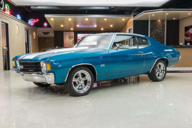Frame Off, Rotisserie Restored! GM 383ci Stroker V8 (468HP), TH400 Auto, PS, PB! 1972 Chevrolet Chevelle