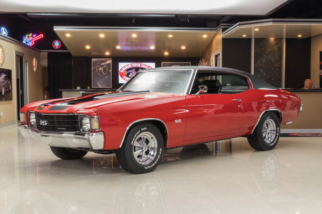 Frame Off, Rotisserie Restored! GM 502ci V8 Crate Engine, Automatic, PS, PB 1972 Chevrolet Chevelle