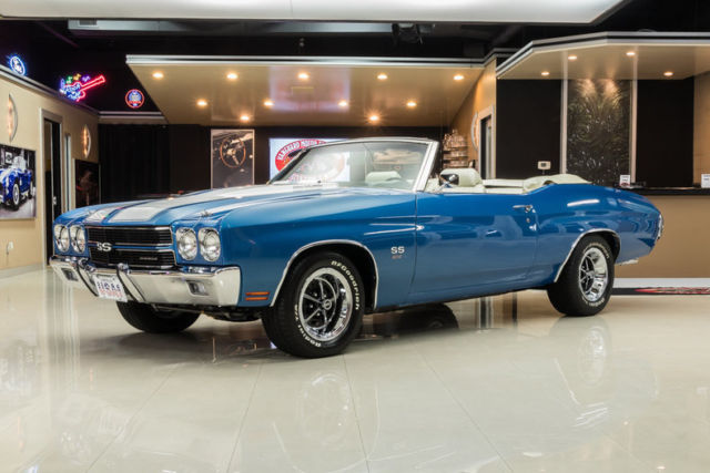 Frame Off, Rotisserie Restored LS6! GM 502ci V8, TH400 Auto, Fully Documented 1970 Chevrolet Chevelle LS6 Convertible