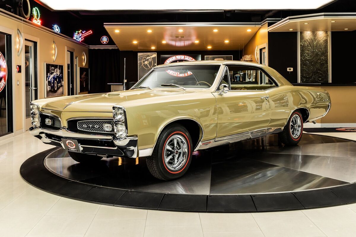 Frame Off, Rotisserie Restored! # Match 400ci V8, TH400 Automatic, PS, PB, A/C 1967 Pontiac GTO