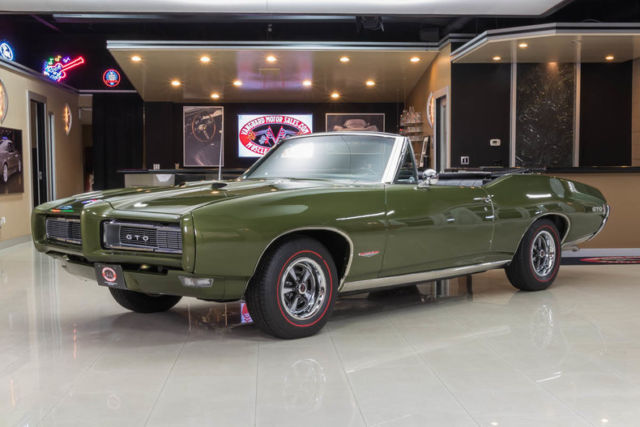 Frame Off, Rotisserie Restored! # Matching 400 V8, 4-Speed, PS, PB, Factory Spec 1968 Pontiac GTO