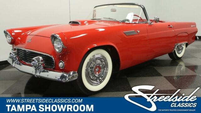 frame restore power correct 292 receipt document factory classic special 1955 Ford Thunderbird --
