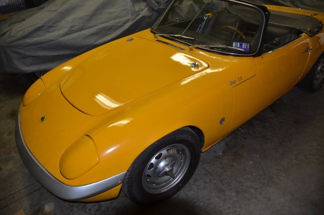 Frame Up Restored Lotus Elan S-2 (1965) 1965 Lotus Elan