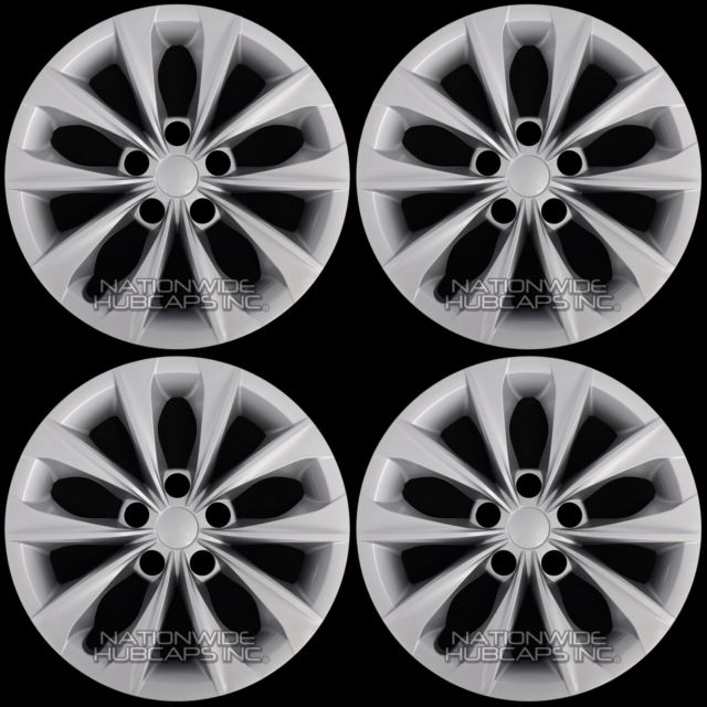 4 New 2015-2018 Toyota Camry L LE 16" Wheel Covers Full Hub Caps fit Steel Rim