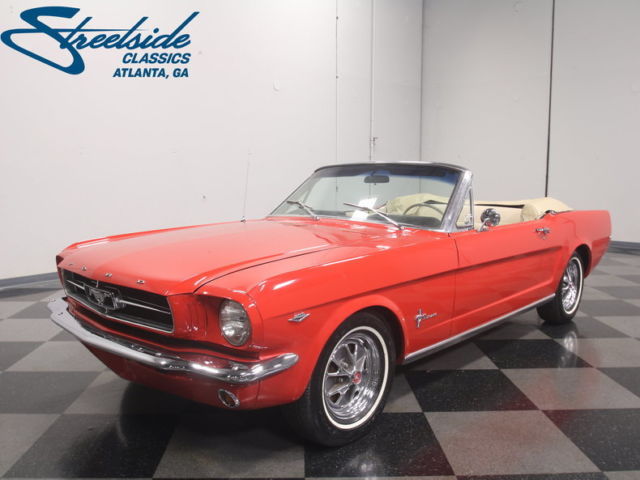 FRESH A-CODE DROPTOP, 289 V8, POWER STEERING, NICELY RESTORED, READY TO CRUISE!! 1965 Ford Mustang Convertible