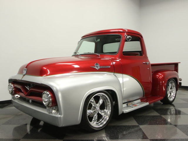 FRESH BUILD, AMAZING PAINT, 302 V8, AUTO, ICE COLD R134a A/C , PS, PB, PW, HURRY 1953 Ford F-100