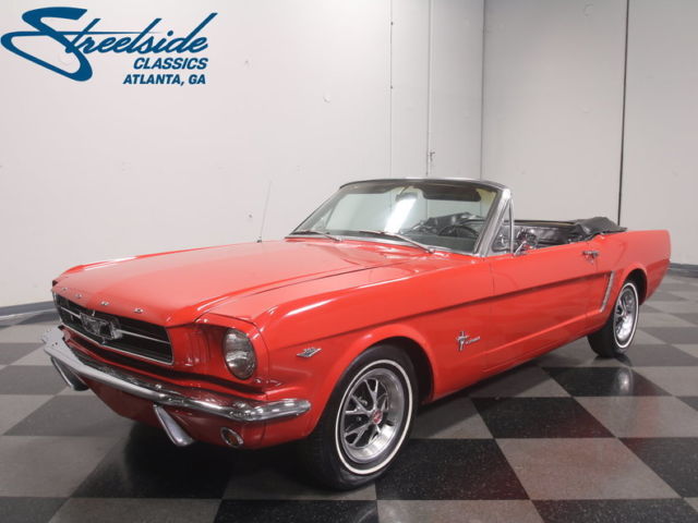 FRESH C-CODE DROPTOP, 289 V8, AUTO, PWR STEERING, R134A A/C, READY TO CRUISE!! 1965 Ford Mustang Convertible