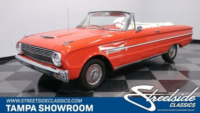 FRESH INLINE SIX 3 SPEED AUTO NEW POWER CONVERTIBLE TOP NICE PAINT & INTERIOR 1963 Ford Falcon Futura Convertible