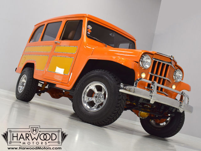 Fresh professional build, 351 V8, auto, A/C, leather, functional 4x4 system 1954 Willys