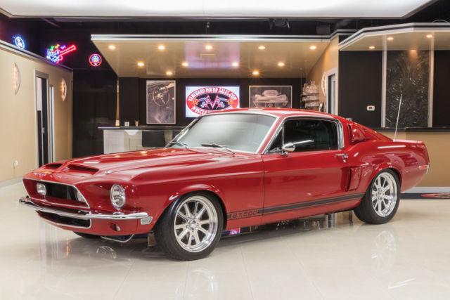Fresh Restomod Build! Ford 428ci FE, Tremec 5-Speed Manual, 4-Whl PDB, Leather! 1968 Ford Mustang