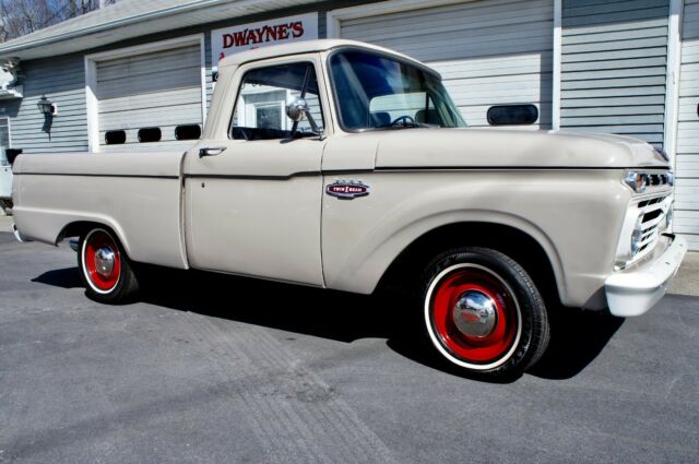 Fresh Restoration F100 Original #'S Match . Straight , Solid . Short Bed ! 1966 Ford F-100 Style Side Short Bed Restored Original