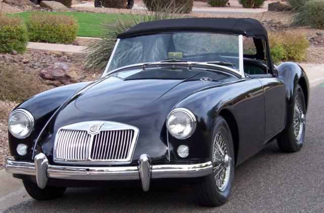 Fresh rotisserie restorastion of a very nice 1958 MGA, w/Heritage Certificate 1958 MG MGA