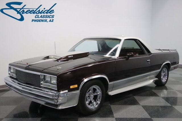 FRESH TOP-NOTCH RESTO, 383 STROKER, 4 SPD AUTO W/OD, PS, 4 WHL DISCS, OWNRS MANL 1985 Chevrolet El Camino Conquista