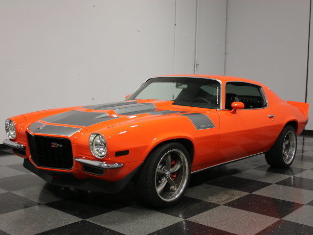 FRESHLY BUILT EARLY 2ND GEN, 350 V8, AUTO, LONGTUBE HEADERS, DUALS, R134A A/C!! 1971 Chevrolet Camaro Z/28 Tribute