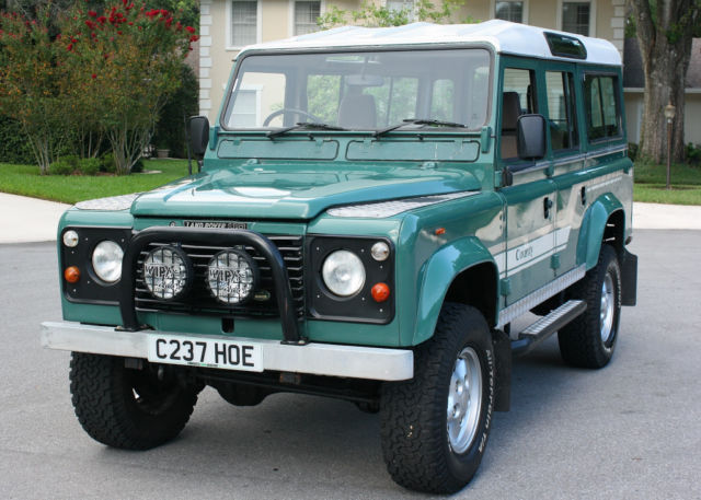 FROM ENGLAND-RIGHT HAND DRIVE 1985 Land Rover Defender 110 County - 90K ORIG MI 1985 Land Rover Defender 110 COUNTY 4X4 - RIGHT HAND DRIVE - TWO OWNER