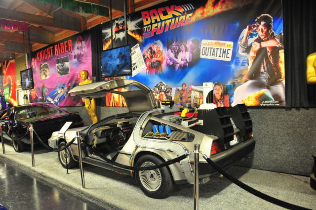 From the Barris Star Car Collection Back to the Future Time Machine Movie Car 1981 DeLorean