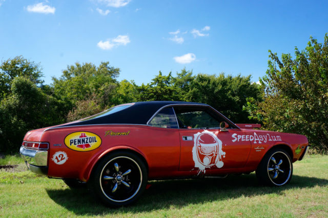 from Universal Studios backlot Prop AMC Javelin SST Muscle V8 Movie CAR Goodguys 1968 AMC Javelin SST