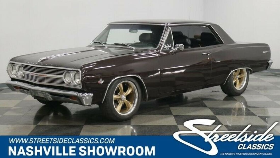 Fuel injected 350ci motor overdrive transmission classic vintage 1965 Chevrolet Malibu Chevelle Restomod
