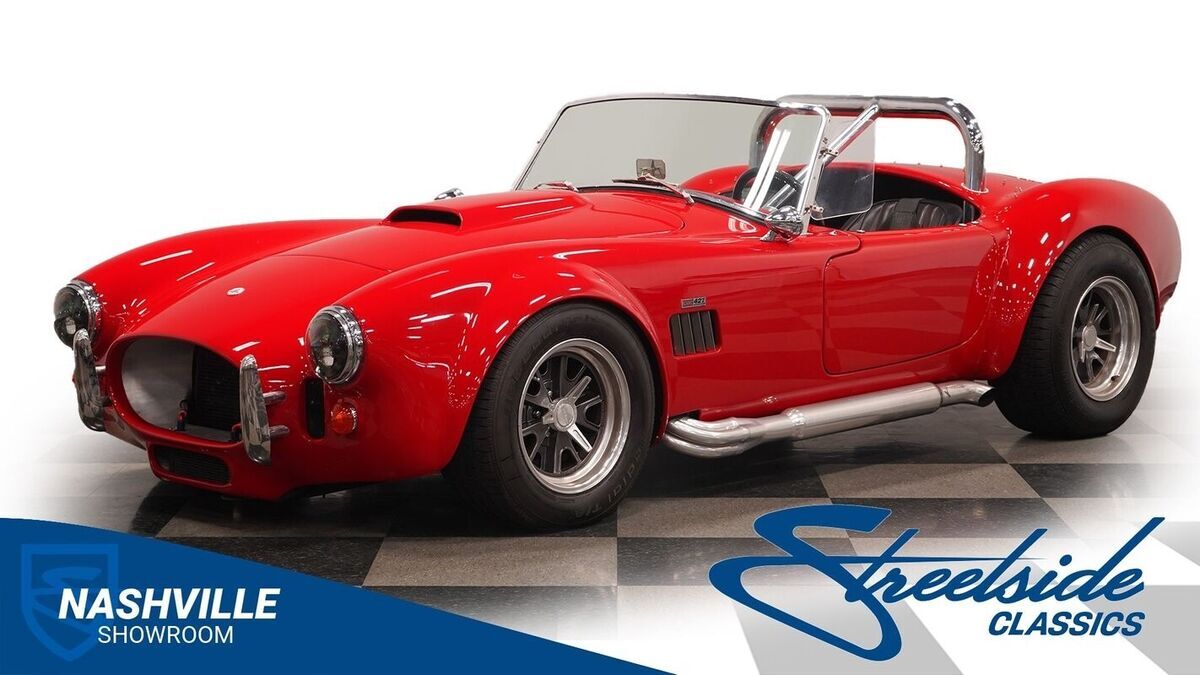Fuel injected 427ci small block automatic four wheel discs 1966 Shelby Cobra Classic Roadster LTD.