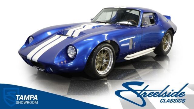 FUEL INJECTED 5.0 V8 SUPERCHARGED 5 SPEED MANUAL 430 HP ICONIC COLORS WOW 1965 Shelby Daytona Factory Five Type 65 Coupe