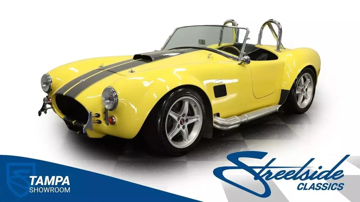 FUEL INJECTED 5.0L V8 TRICK FLOW HEADS 5 SPEED MANUAL 4 WHEEL BAER DISC GREAT LO 1965 Shelby Cobra Factory Five