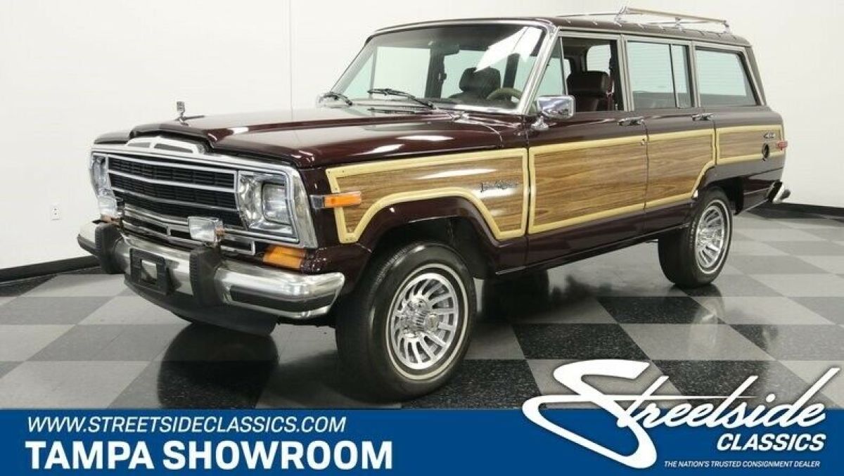 FUEL INJECTED 5.3L V8 4L60E CLEAN CARFAX COLD A/C COLLECTIBLE & PRACTICAL 1989 Jeep Wagoneer