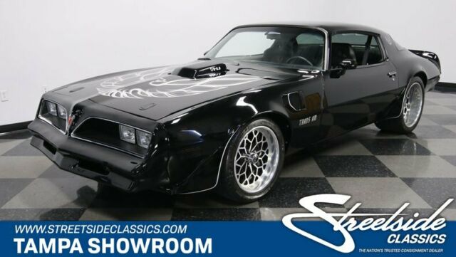 FUEL INJECTED DART 540 V8 TWIN TURBO 4L80E TRANS DANA 60 LEATHER HIGH END BLACK 1978 Pontiac Firebird Trans Am Twin Turbo