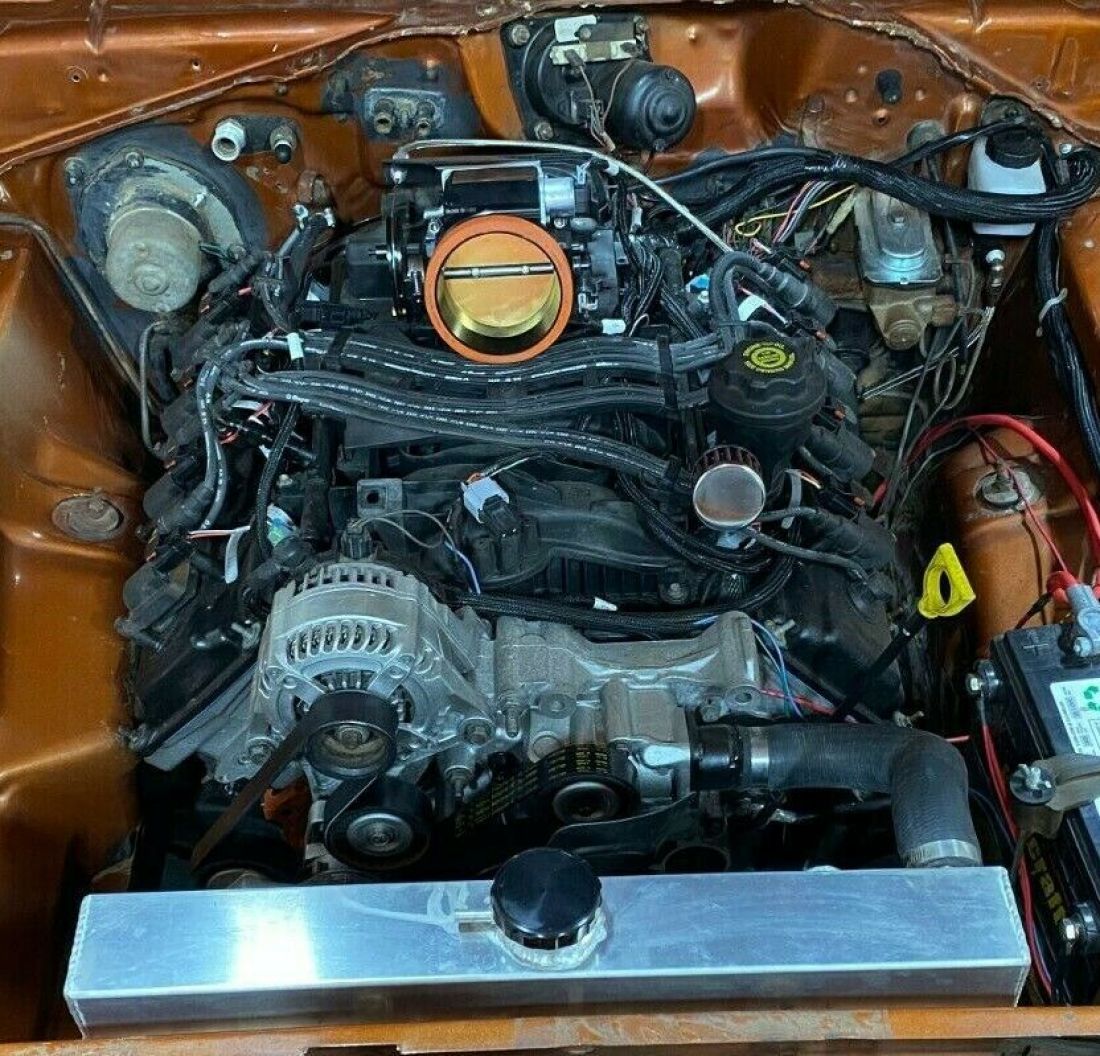 Fuel Injected Hemi Dart Pistol Grip 4 Speed 3.54 Dana Holley EFI California car 1974 Dodge Dart Fuel Injected Hemi