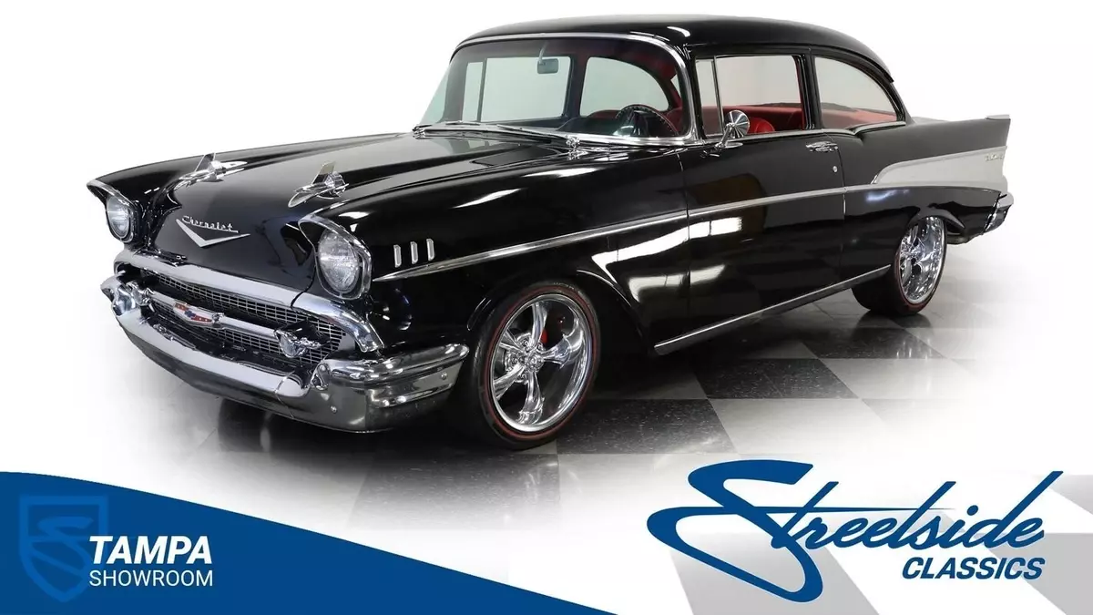 FUEL INJECTED LS3 V8 AUTO OVERDRIVE POWER 4 WHEEL DISC P/S UPGRADED SUSPENSION G 1957 Chevrolet Bel Air/150/210 LS3 Restomod
