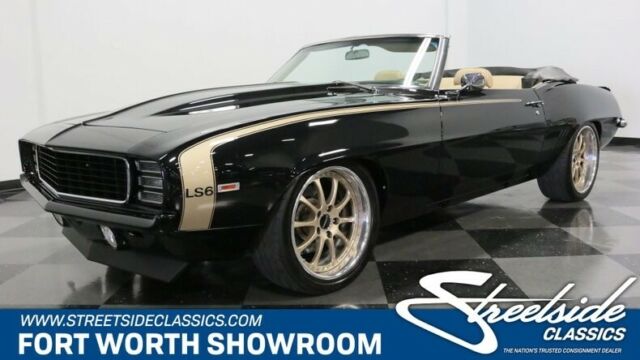Fuel Injected LS6, T56 6Spd, A/C, Many Power Features, Great Cruiser/Show Car 1969 Chevrolet Camaro RS LS6 Pro Touring Convertible