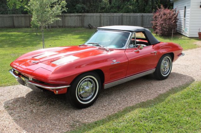 Fuel Injection 360hp, 4 speed, NCRS Top Flight, Body Off Restoration, Beautiful 1963 Chevrolet Corvette