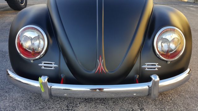 1966 Volkswagen Beetle - Classic Full Custom Bagged Chopped 56 Oval Glass Top - photo 10