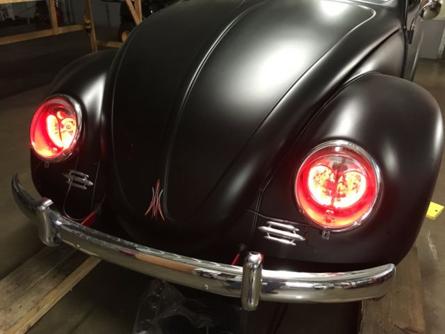 1966 Volkswagen Beetle - Classic Full Custom Bagged Chopped 56 Oval Glass Top - photo 11