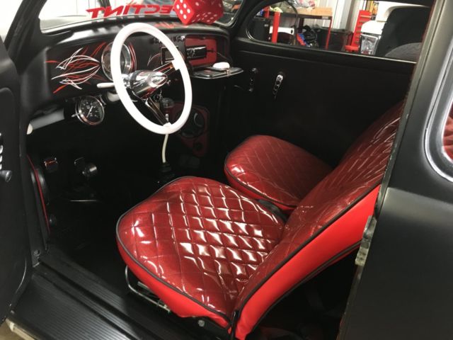 1966 Volkswagen Beetle - Classic Full Custom Bagged Chopped 56 Oval Glass Top - photo 13