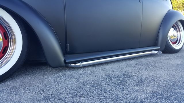 1966 Volkswagen Beetle - Classic Full Custom Bagged Chopped 56 Oval Glass Top - photo 3