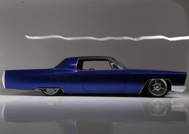 Full Custom 1967 Cadillac Coupe de Ville Street Rod hot rod Low rider Bagged 1967 Cadillac DeVille De Ville