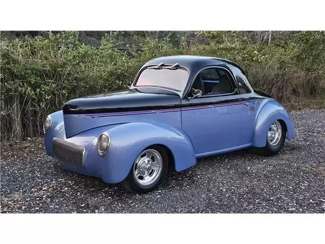 Full custom restoration with custom tubular frame 1941 Willys Americar Coupe