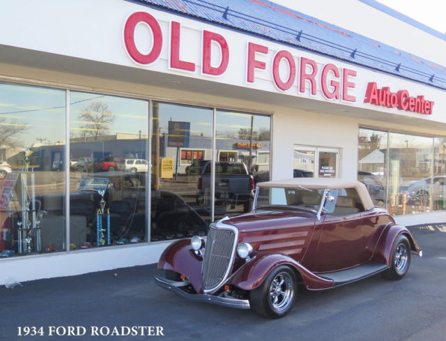 full fender hot rod street rod roadster 1934 Ford Roadster