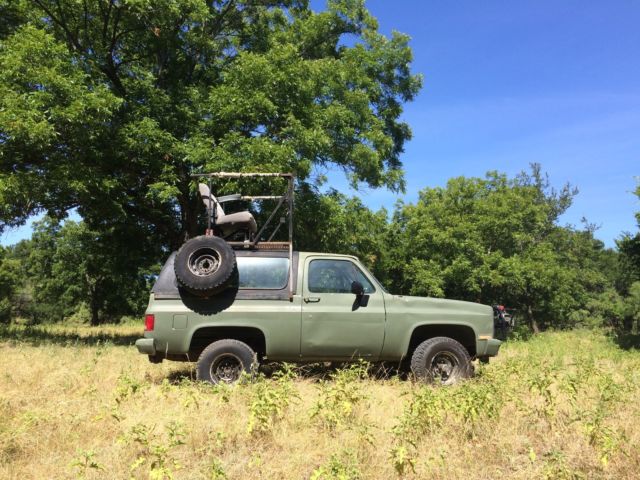 Full Size GMC Jimmy 4x4 custom roofseat for Hunting 1991 GMC Jimmy