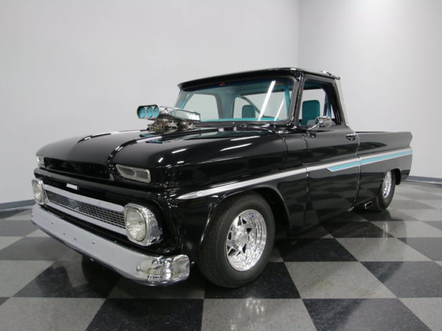 FULLY 454 WITH A BLOWER, PRO STREET SETUP, FORD 9 INCH W/ 4.10 GEARS, FAST RIDE! 1965 Chevrolet C-10