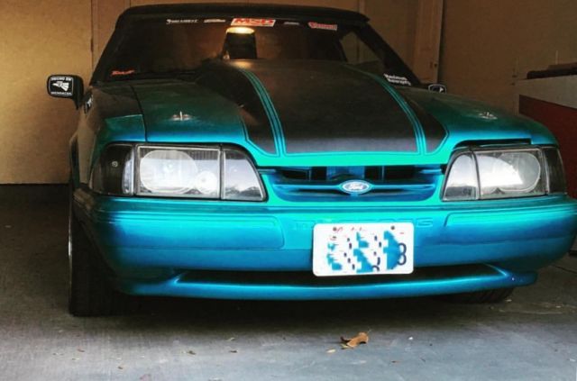 Fully built supercharged foxbody mustang convertible, no expenses spared!!! 1989 Ford Mustang Lx