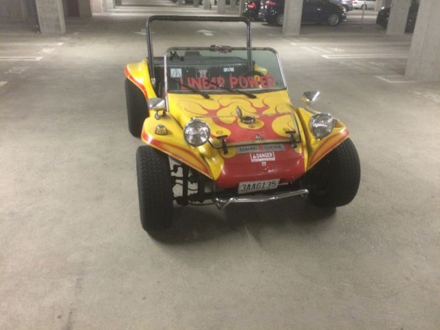 Fully Electric Meyers Mand Dune Buggy, with rebuilt 1965 VW Beetle undercarriage 1965 Volkswagen Meyers Manx Beetle