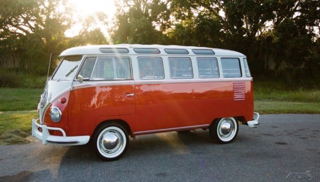 1961 Volkswagen Bus/Vanagon Micro Bus, Completely Rebuilt, Duo Tone Color - photo 11