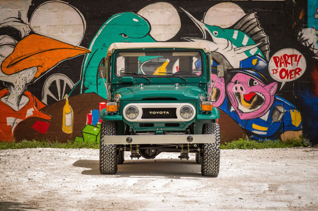 Fully-restored 1978 Toyota Land Cruiser FJ40, Rustic Green 1978 Toyota Land Cruiser FJ40