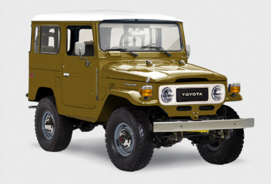 Fully-restored 1979 Toyota Land Cruiser FJ40 with Hardtop 1979 Toyota Land Cruiser hardtop