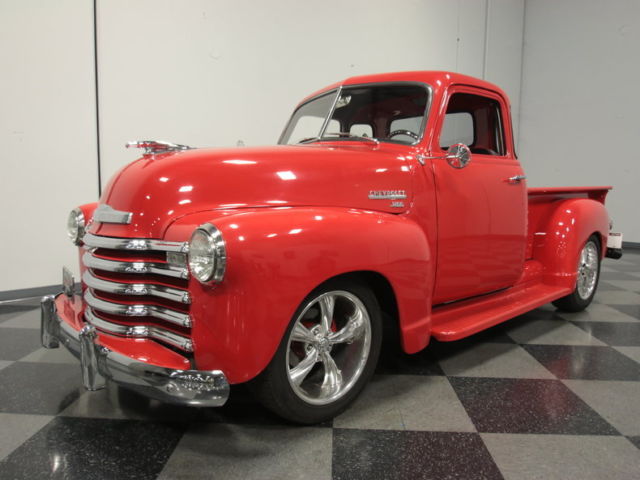 FULLY RESTORED 5-WINDOW, 350 V8, AUTO, PWR 4-DISCS, PWR STEERING, R134A A/C!! 1950 Chevrolet 3100