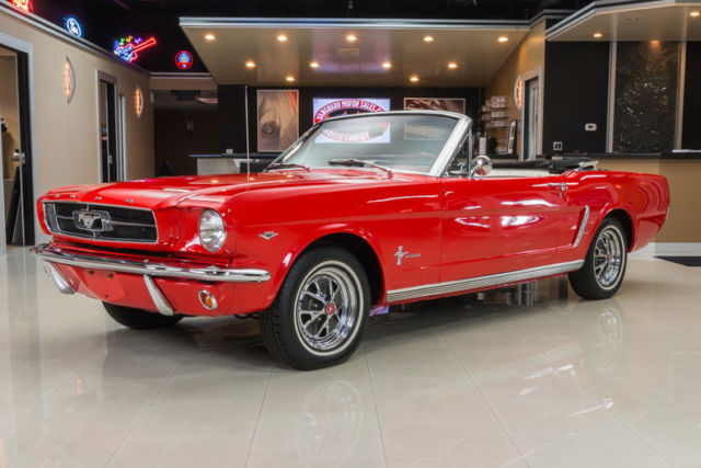 Fully Restored, A-Code! Period Correct 289ci V8 & C4 Automatic, PS, Power Top! 1965 Ford Mustang Convertible