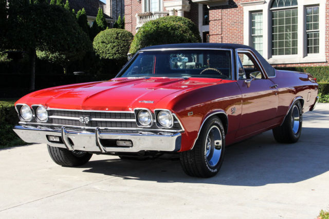 Fully Restored, Big Block El Camino! Chevy 396ci V8, Saginaw 4-Speed Manual! 1969 Chevrolet El Camino