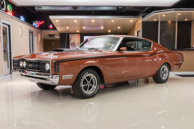 Fully Restored CJ! 428ci Cobra Jet V8 Engine, Toploader 4-Speed Manual, PB, Disc 1969 Mercury Cyclone